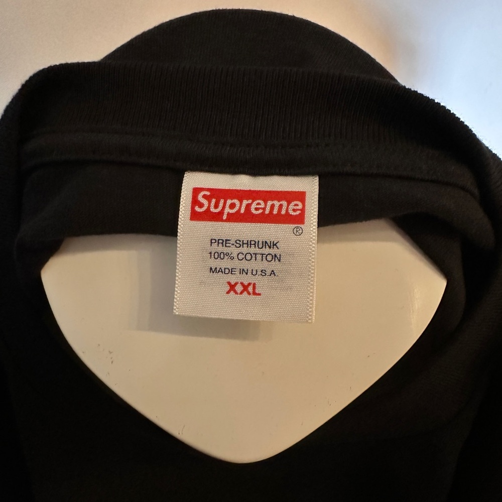 Supreme Black Men's T-Shirt